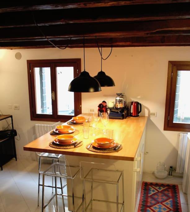 Erbe Canal View Private House Venetië Buitenkant foto